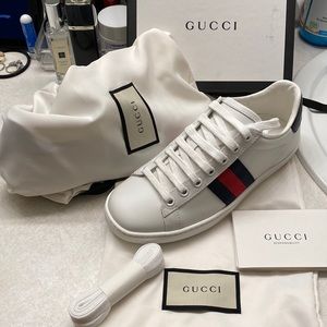 *****SOLD*****Gucci Blue Ace Sneakers